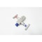 Mac-Weld MANIFOLD 1/2IN  NPT X 1/4IN NPT VALVE PARTS AND ACCESSORY M-2GV-L-DM-08M-08F-P - alternate 5